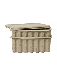 FERM LIVING | Set di scatole portaoggetti in pasta di carta grandi, 2 pz. | Marrone chiaro