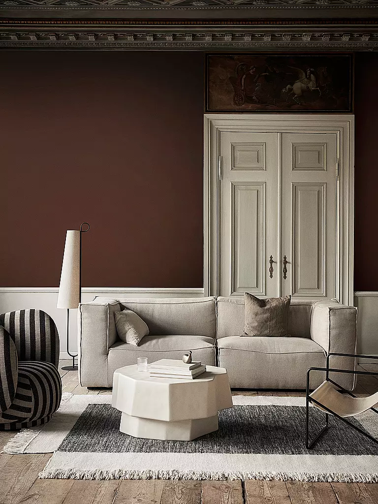 FERM LIVING | Tappeto COUNTER RUG 200x300 Antracite Bianco sporco | Multicolore