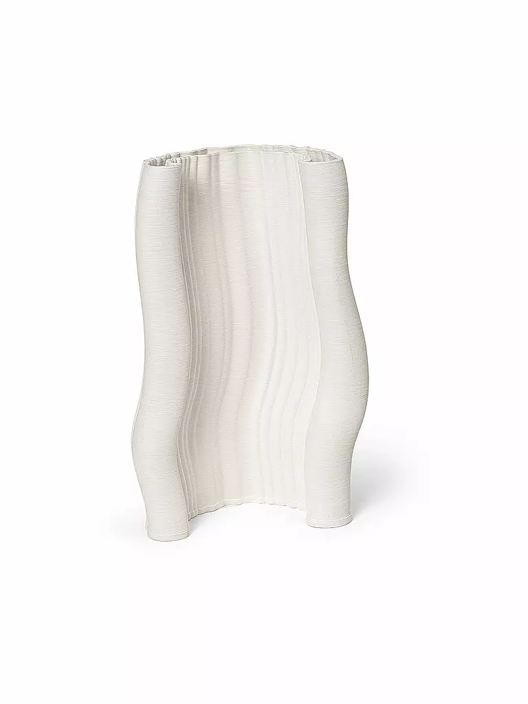 FERM LIVING | Vaso MOIRE 30cm Bianco sporco | Bianco