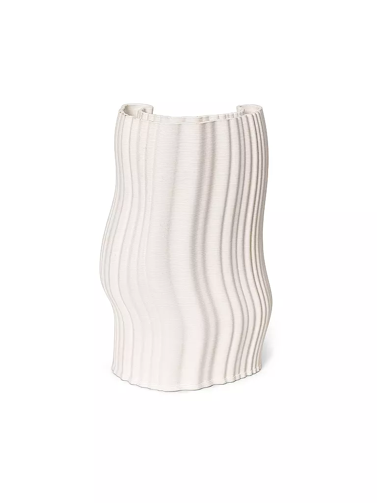 FERM LIVING | Vaso MOIRE 30cm Bianco sporco | 