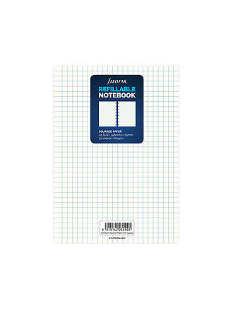 FILOFAX | Filofax Notebook A5 - Ricariche a quadretti