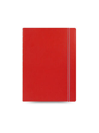 FILOFAX | Quaderno A4 ricaricabile A RIGHE ROSSO