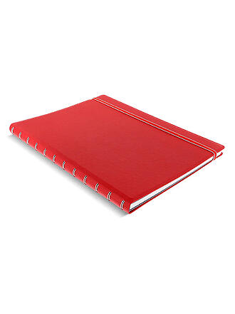 FILOFAX | Quaderno A4 ricaricabile A RIGHE ROSSO