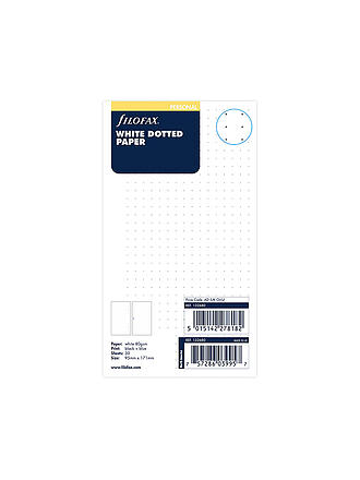 FILOFAX | Inserto per Journal a Punti A5 Refill