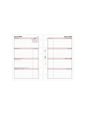 FILOFAX | Inserto per agenda Professional Pocket Settimanale Tedesco 2026