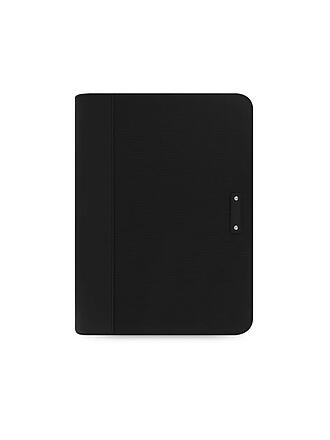 FILOFAX | Folio in microfibra con cerniera e calcolatrice nero