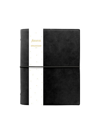 FILOFAX | Agenda DOMINO SOFT A5 ORGANISER Nero Non Datata