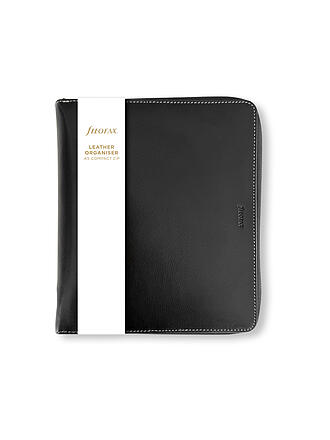 FILOFAX | Agenda MALDEN A5 ZIP ORGANISER Nero Non Datato