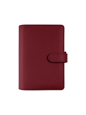 FILOFAX | Agenda SAFFIANO PERSONAL ORGANISER  Dark Cherry