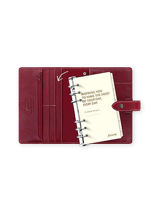 FILOFAX | Malden Organiser Personale - Modulare Borgogna