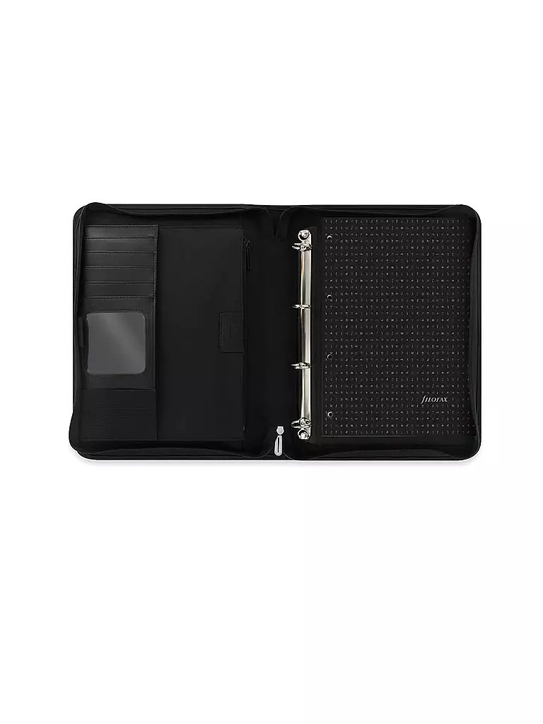 FILOFAX | Folio in microfibra con cerniera e maniglia |