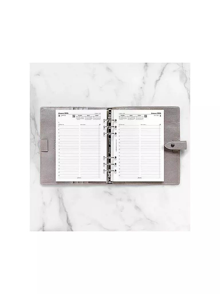 FILOFAX | Inserto per agenda giornaliero tedesco A5 Multifit 2026 | 