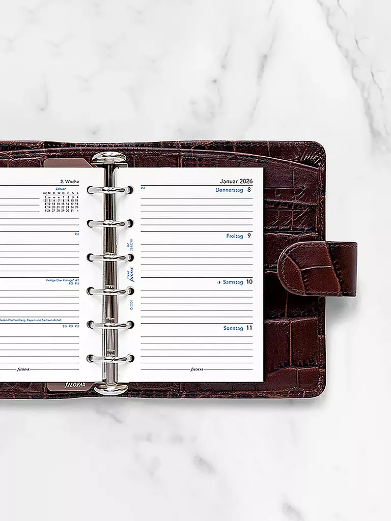 FILOFAX | Inserto per agenda Pocket Settimana 2026 Tedesco | 