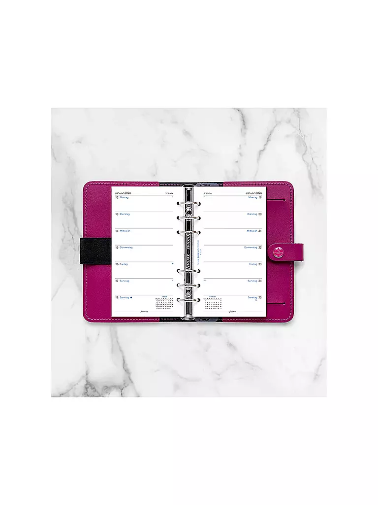 FILOFAX | Inserto per agenda settimanale in tedesco Personal 2026 | 