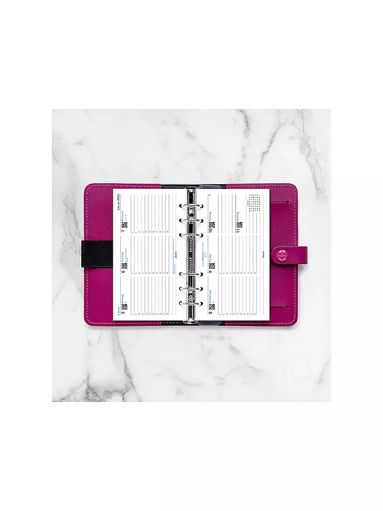 FILOFAX | Inserto per agenda settimanale in tedesco Personal 2026 | Bianco