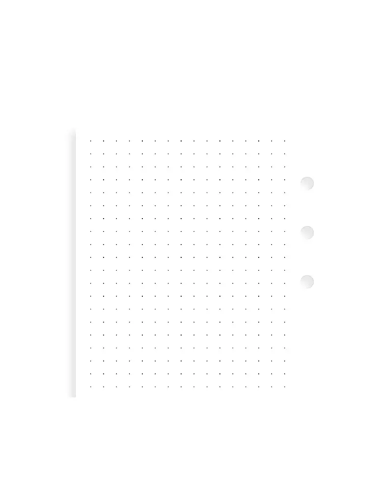 FILOFAX | Inserto per Journal a Punti A5 Refill | 