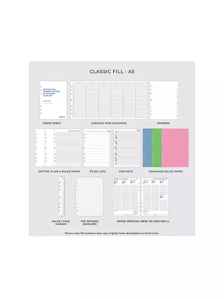 FILOFAX | Organiser A5 Domino Soft | 