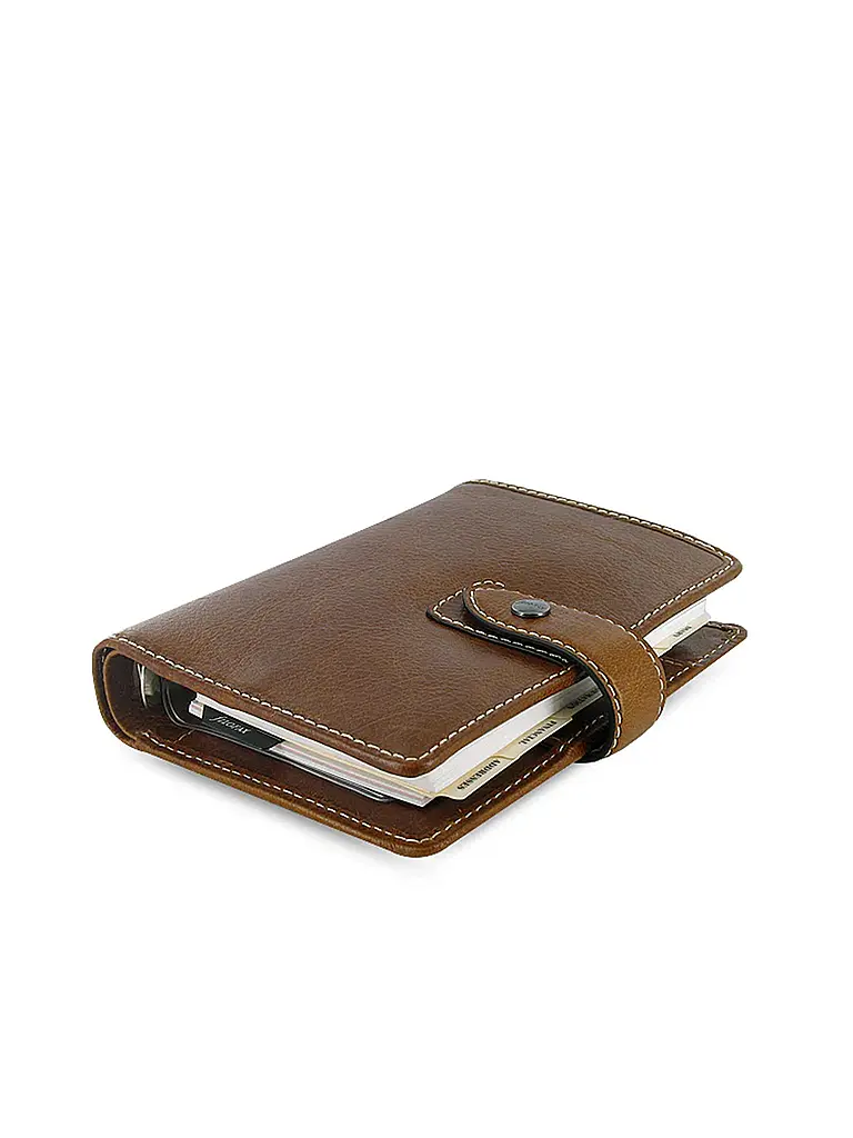 FILOFAX | Organiser tascabile Malden | Marrone chiaro