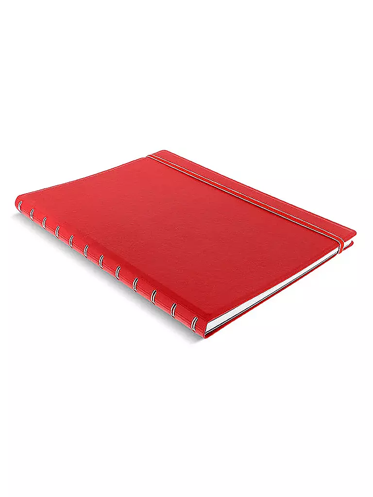 FILOFAX | Quaderno A4 ricaricabile A RIGHE ROSSO | Rosso