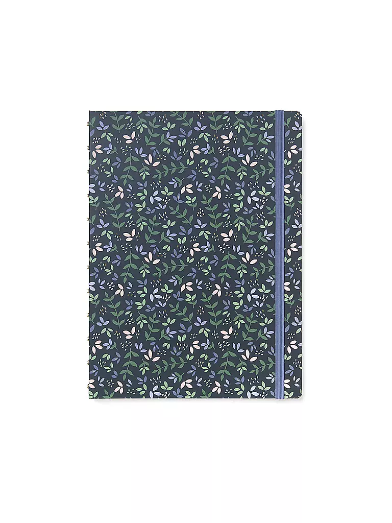 FILOFAX | Quaderno ricaricabile A4 Garden Dusk | Nero