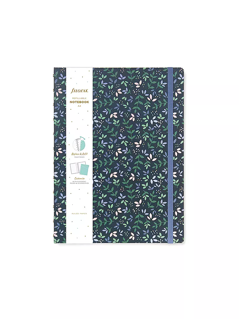 FILOFAX | Quaderno ricaricabile A4 Garden Dusk |