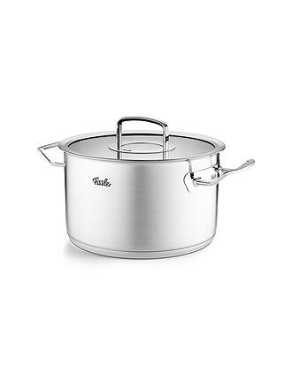 FISSLER | Pentola con coperchio PROFI-COLLECTION 24cm/6,3l Acciaio inox/Opaco