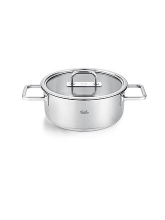 FISSLER | Casseruola con coperchio in vetro VISEO PRO 20cm/2,4l Acciaio inox