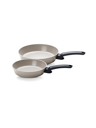 FISSLER | Padella CERATAL EVO COMFORT 2 pz. Antiaderente Grigio caldo