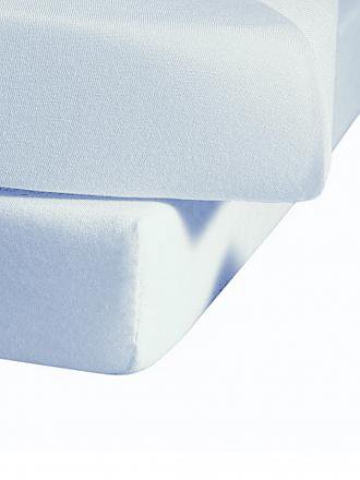 FLEURESSE | Lenzuolo con angoli in jersey 150x200 cm (azzurro)