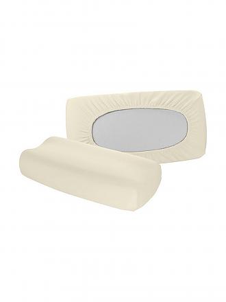 FLEURESSE | Copricuscino in jersey "Vital Comfort" 40x60cm (Crema)