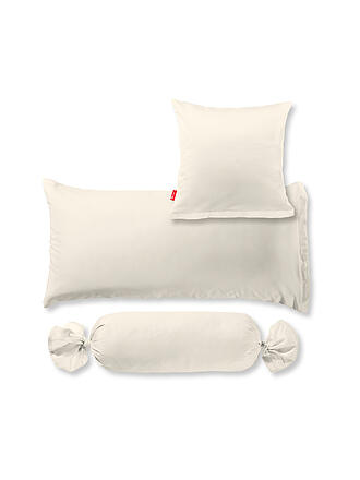 FLEURESSE | Federa per cuscino in raso Royal Uni, set da 2, 60x80 cm, color crema