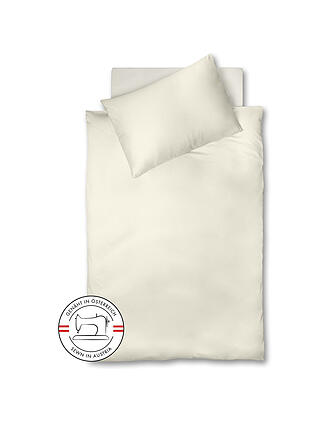 FLEURESSE | Biancheria da letto in raso ROYAL Uni 70x90cm/140x200cm Crema