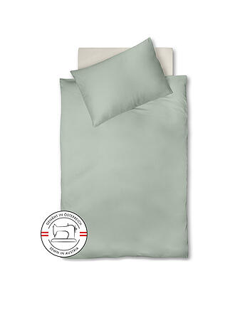 FLEURESSE | Biancheria da letto in raso Royal Uni 140x220cm Oliva