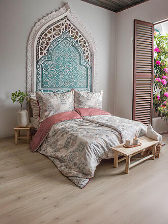 FLEURESSE | Biancheria da letto in raso 70x90cm/140x200cm MAROCCO Malva