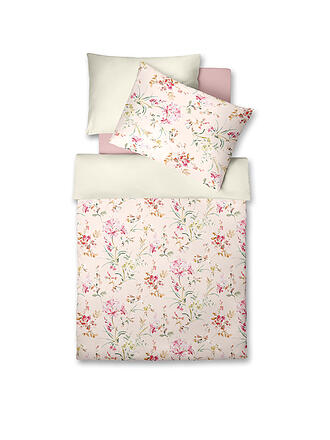 FLEURESSE | Biancheria da letto in raso SANTORINI 70x90cm / 140x200cm Pinky Blossom