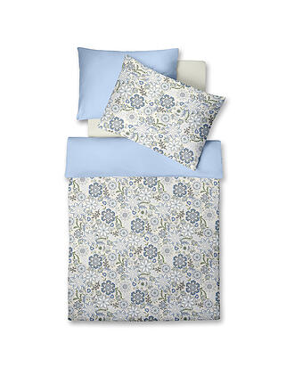 FLEURESSE | Biancheria da letto in raso MODERN GARDEN 70x90cm / 140x200cm Midnight Bloom