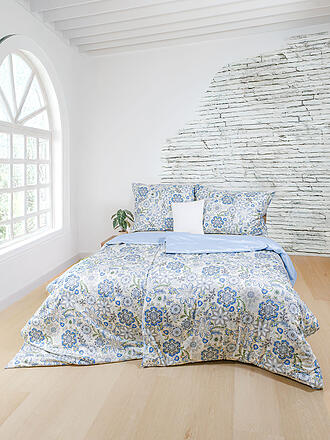 FLEURESSE | Biancheria da letto in raso MODERN GARDEN 70x90cm / 140x200cm Midnight Bloom