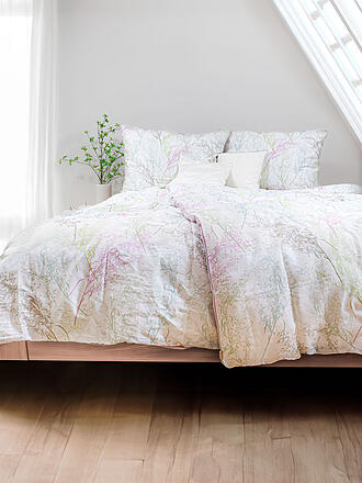 FLEURESSE | Biancheria da letto in raso MODERN GARDEN 70x90cm / 140x200cm Rosemary