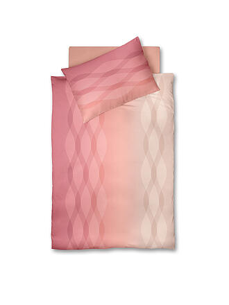 FLEURESSE | Satin Bettwäsche MODERN LIFE B 70x90cm/140x200cm Coral