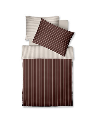 FLEURESSE | Biancheria da letto in raso MODERN CLASSIC 70x90cm/140x220cm Hazel Dust