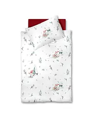 FLEURESSE | Biancheria da letto in flanella 70x90cm/140x200cm ASPEN Snow White | Crema