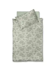 FLEURESSE | Biancheria da letto in flanella 70x90cm/140x200cm LECH JACQUARD Pino | Verde chiaro