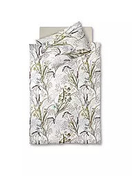 FLEURESSE | Biancheria da letto in flanella VELVET 70x90cm/140x200cm Kl Blümchen | Bianco