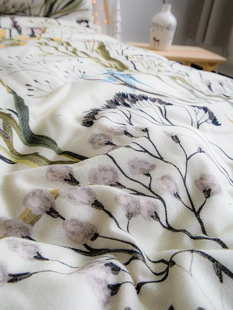 FLEURESSE | Biancheria da letto in flanella VELVET 70x90cm/140x200cm Kl Blümchen | 