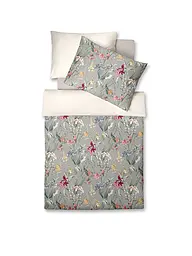 FLEURESSE | Biancheria da letto in jersey 70x90cm/140x200cm DIAMOND Silver | Grigio