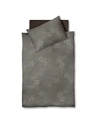 FLEURESSE | Biancheria da letto in jersey 70x90cm/140x200cm TOPAS Stone | Grigio