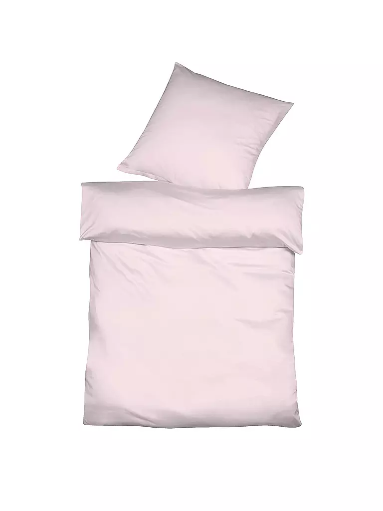 FLEURESSE | Biancheria da letto in lino misto Provenza 70x90cm/140x200cm Rosa | Rosa