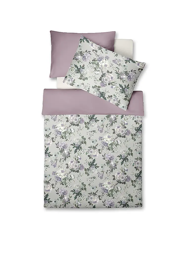 FLEURESSE | Biancheria da letto in raso 70x90cm/140x200cm BED ART Menta | Menta