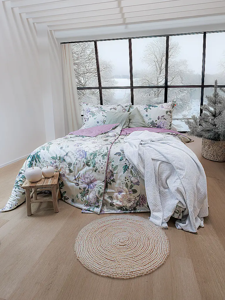 FLEURESSE | Biancheria da letto in raso 70x90cm/140x200cm BED ART Menta | Menta