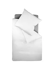 FLEURESSE | Biancheria da letto in raso Royal 70x90cm / 140x200cm Blu Perla | Argento